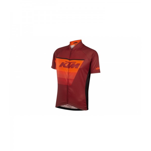 KTM FACTORY LINE zwart-orange-rood 2020 Fietsshirt Korte Mouw 2020189