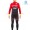 2017 Wilier Pro Team rood-zwart Winter Wielerkleding Wielershirt lange mouw et Lange fietsbroeken Bib 213763